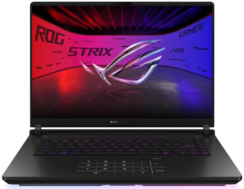 

Ноутбук ASUS ROG Strix SCAR 16 G635LX-RW041 90NR0L81-M001K0 Ultra 9-275HX/32GB/1TB SSD/noDVD/GeForce RTX 5090(24GB)/16" 2560x1600 240Hz/Cam/BT/WiFi/no, ROG Strix SCAR 16 G635LX-RW041