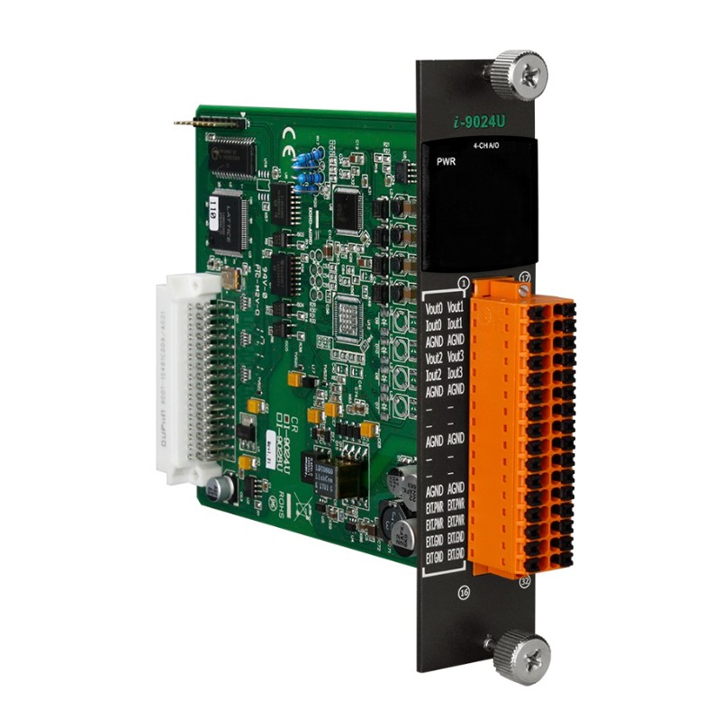 

Модуль ICP DAS I-9024U CR 4-channel Isolated Analog Output Module (RoHS), I-9024U CR