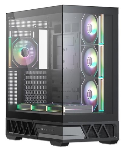 Изображение товара Корпус Xastra Q700-7FM12A-C10-UC для ПК Mid Tower ATX Micro-ATX Mini-ITX