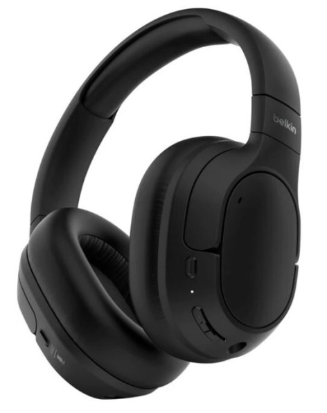 Изображение товара Belkin AUD008HQBK - беспроводные наушники с 20 ч воспроизведения