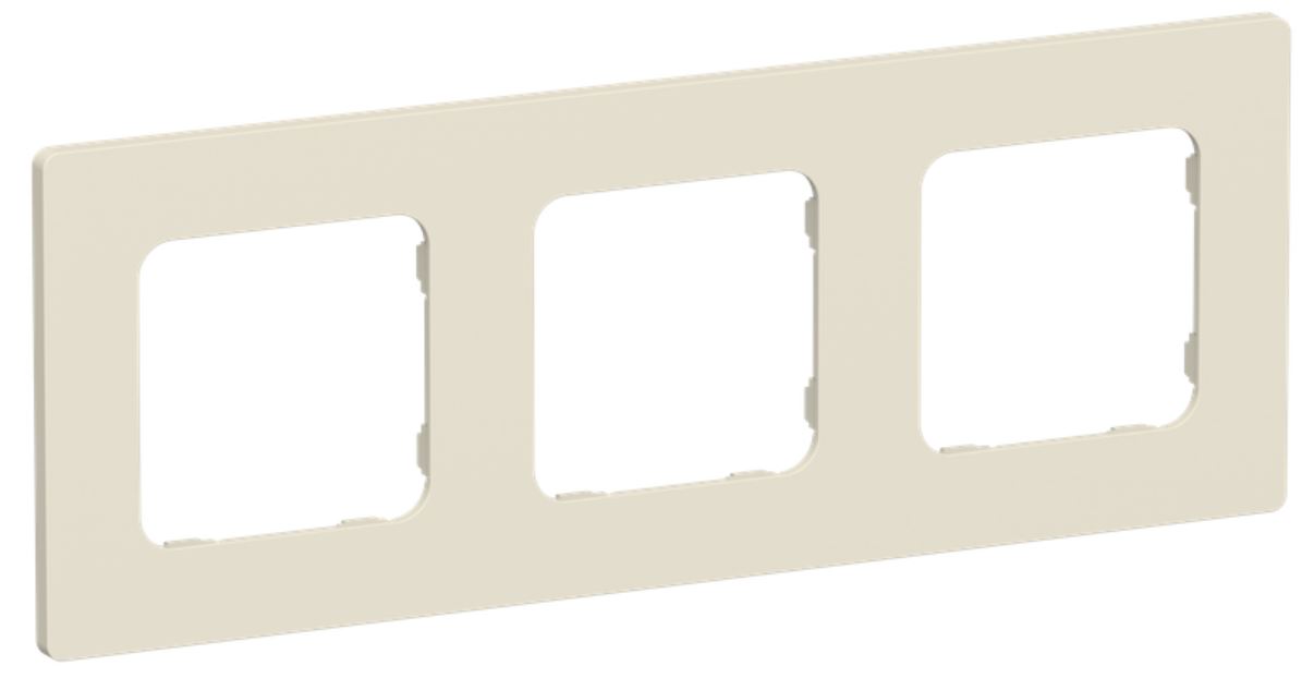 

Рамка тройная IEK FI-M32-32-20-K86 FLITE РУ-3-К-ФлСл сливочный, FI-M32-32-20-K86