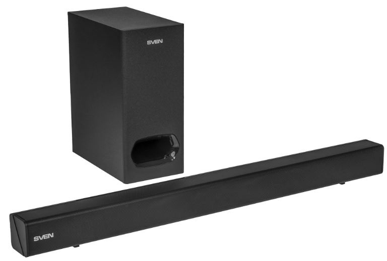 

Саундбар Sven SB-2400DD SV-022242 черный (400Вт, DD, BT, HDMI, ПДУ, Optical, USB, дисплей, беспроводной сабвуфер), SB-2400DD