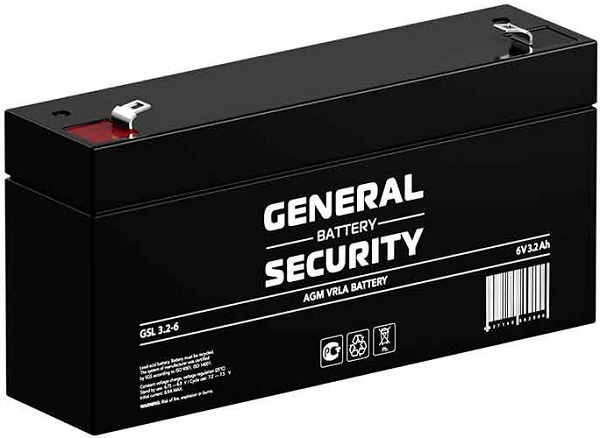 фото Аккумулятор  General Security GSL3.2-6 в Уфе