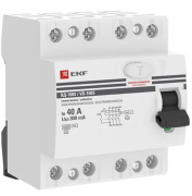 фото УЗО  EKF elcb-4-40-300S-em-pro