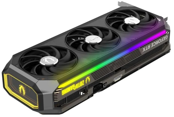 фото Видеокарта Zotac GeForce RTX 5080 AMP EXTREME INFINITY (ZT-B50800B-10P) в Екатеринбурге