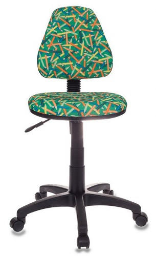 

Кресло Бюрократ KD-4 зеленое/карандаши, KD-4