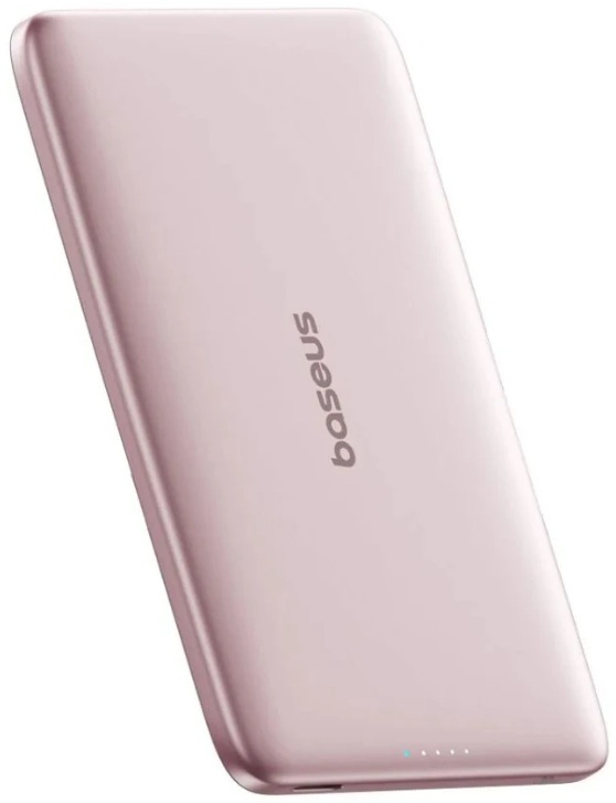 

Аккумулятор внешний Baseus PicoGo AM41 Ultra-Slim Magnetic P1007680C453-00 5000mAh 20W Nebula Pink, PicoGo AM41 Ultra-Slim Magnetic