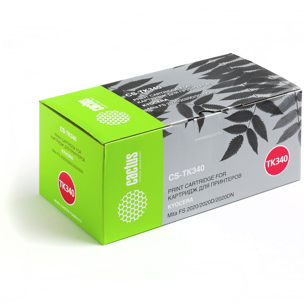 

Картридж Cactus CS-TK340 для принтеров Kyocera Mita FS 2020/2020D/2020DN , 12 000 стр., CS-TK340