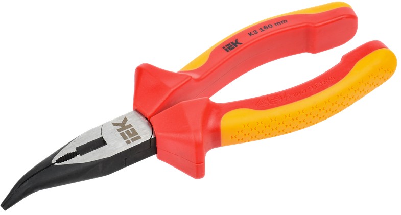 

Тонкогубцы IEK ARMA2L 3 A2L3-BN20-K3-160 изогнутые диэлектрические 160мм K3, ARMA2L 3