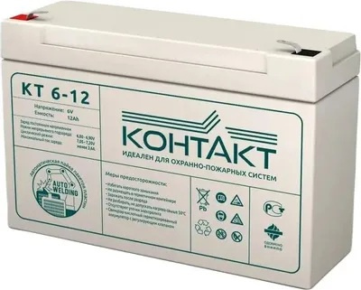 Изображение товара Батарея аккумуляторная КОНТАКТ КТ 6-12