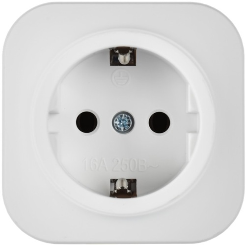 

Розетка с заземлением IEK ERH11-K01M-16 GLORY для открытой установки без защитных шторок 16А РС20-3-ХБм белый матовый, ERH11-K01M-16