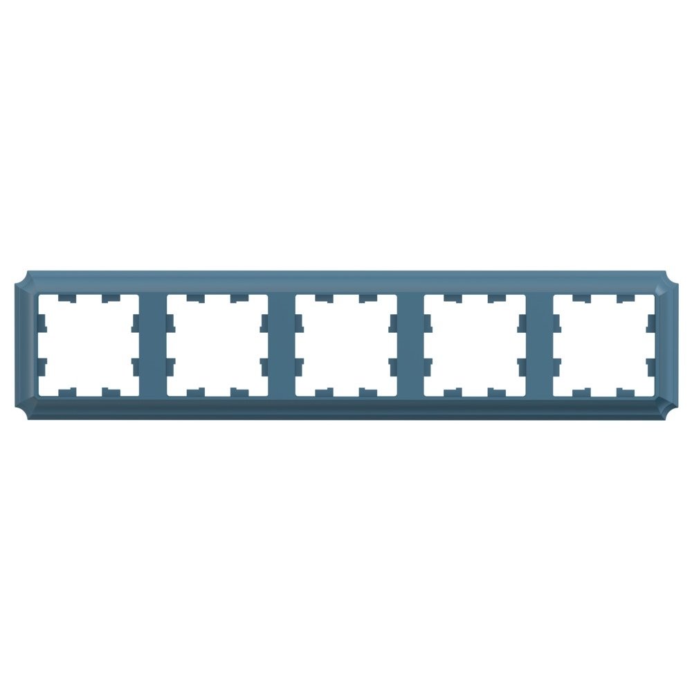 

Рамка пятерная Systeme Electric ATN100805 AtlasDesign ANTIQUE универсальная, Изумруд, ATN100805