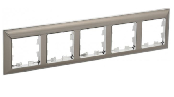 Изображение товара Рамка электромонтажная пятерная IEK BR-M52-12-4-K23