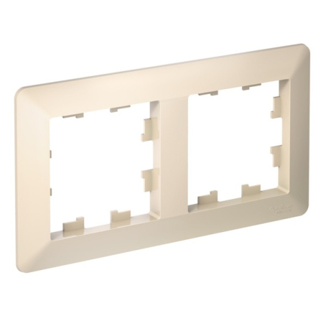 Изображение товара Двойная рамка AtlasDesign Air Systeme Electric бежевый 2 поста