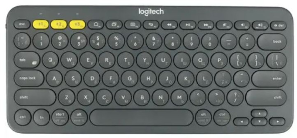 Изображение товара Беспроводная Bluetooth клавиатура Logitech K380 для планшетов и ПК