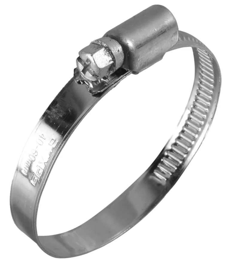 

Хомут Вихрь 73/9/1/25 металлический червячный 40-60, 9мм (25 шт), 73/9/1/25