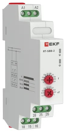 Изображение товара Реле времени EKF RT-SBB-2 для автоматизации и сигнализации 12 В