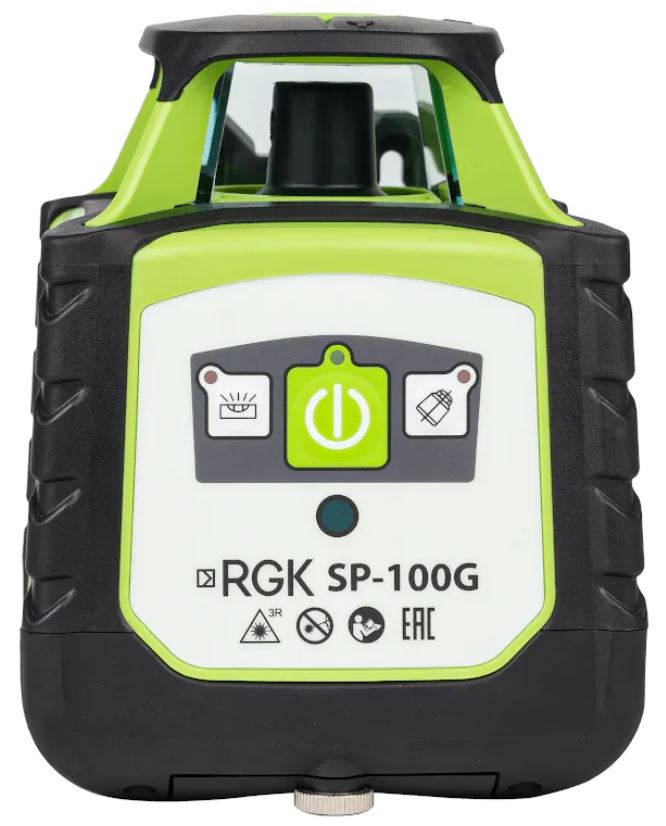 

Нивелир RGK SP 100G 751896 RGK ротационный с зеленым лучом, SP 100G