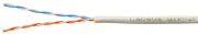 фото Кабель витая пара U/UTP 5e кат. 2 пары  Cabeus UTP-2P-Cat.5e-SOLID-GY-LIGHT-500