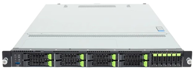 

Серверная платформа 1U GIGABYTE R184-S91-AAV1 (2*LGA4710, 32*DDR5, 8*2.5" NVMe/SATA/SAS, 3*M.2, 2*PCIe, 2*1600W 80+ Titanium, 2*USB 3.2, Mini-DP), R184-S91-AAV1