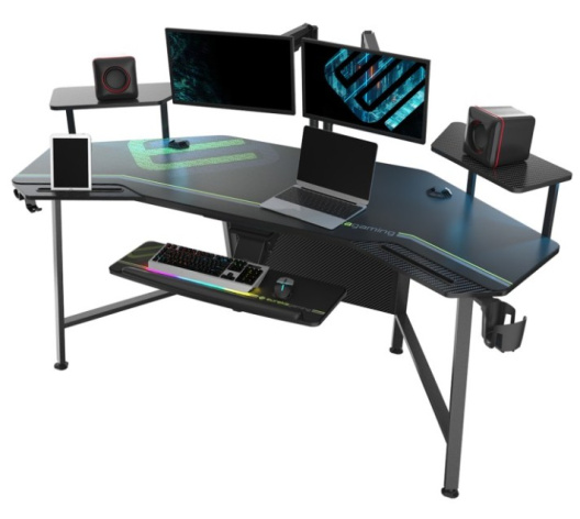 Изображение товара Стол компьютерный Eureka ERK-AED-E70B-V4