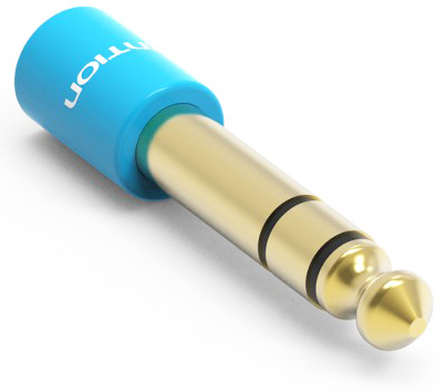 

Переходник аудио Vention VAB-S01-L Jack 3.5 mm F/6,5 mm M, VAB-S01-L