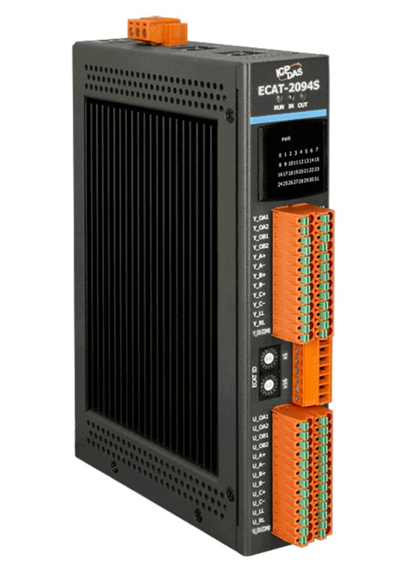 

Модуль ICP DAS ECAT-2094S EtherCAT slave 4-axis stepper motor controller/ driver (Metal), ECAT-2094S