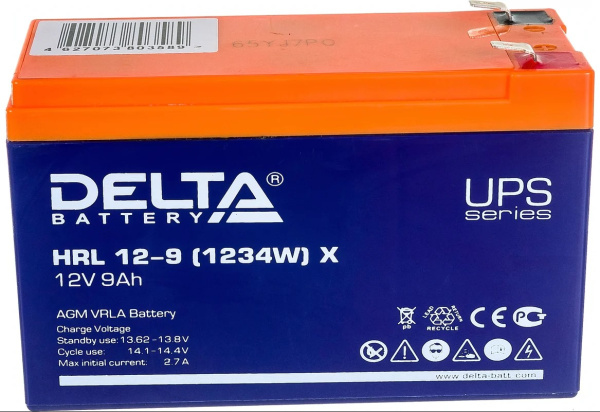 фото Батарея  Delta HRL 12-9 X в Омске