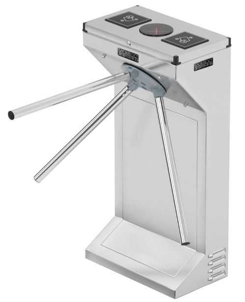 

Турникет-трипод БЛОКПОСТ ТРД 600 эл/мех с автоматическими планками "антипаника", комплект считывателей (HID, E-Marine), планки 600мм, пульт управления, ТРД 600