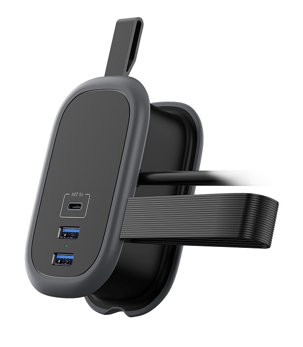 

Удлинитель Cablexpert EXN-1-CU2-B-1.13 Exnovo mini 1р, 16А, 1xType-C PD, 20Вт, 2хUSB QC, 1.13м, ур.защ 1+, черный, EXN-1-CU2-B-1.13