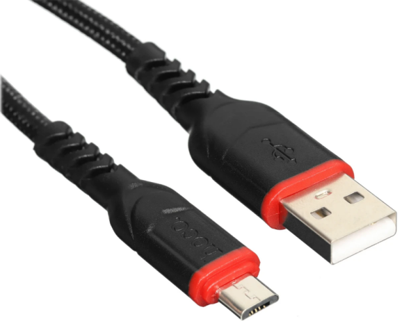 Изображение товара Кабель Hoco X59 Victory USB на micro USB 2м тканевая оплетка