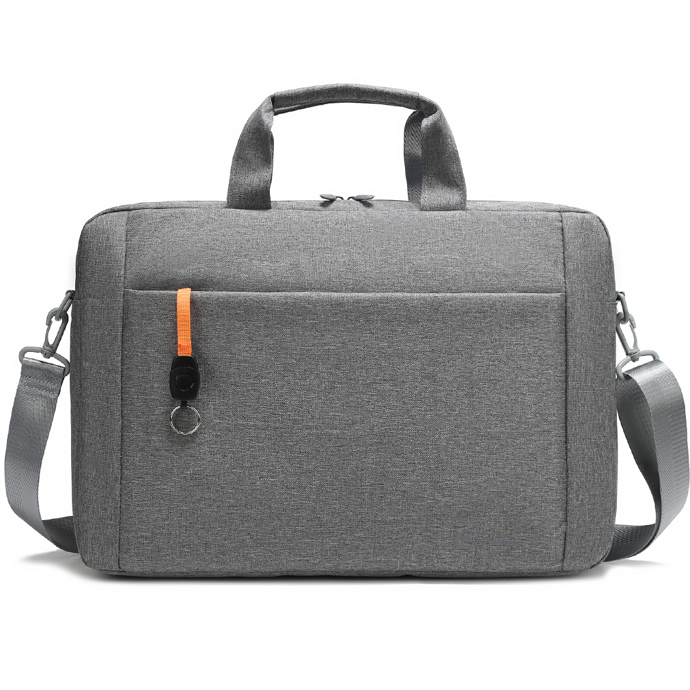 Сумка для ноутбука Lamark L227 Light Grey 17.3", полиэстер, светло-серая