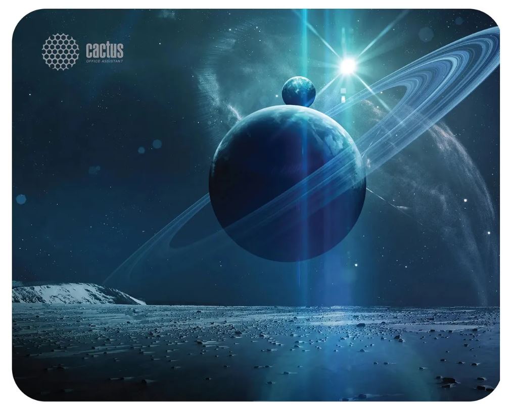 

Коврик для мыши Cactus CS-MPC-P03M Saturn 300x250x2мм, CS-MPC-P03M
