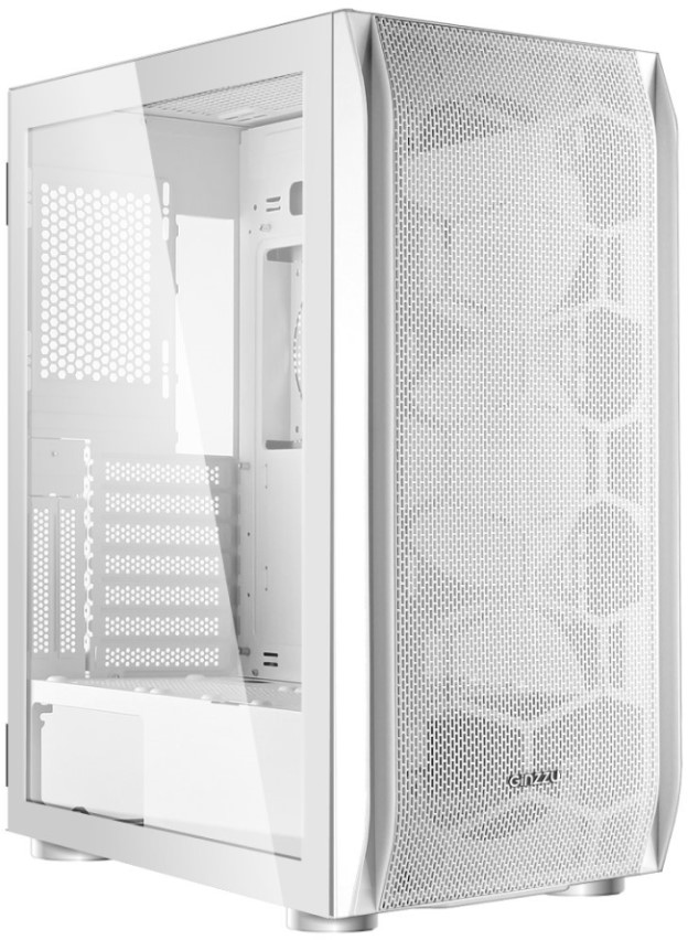 

Корпус ATX Ginzzu GL185 без БП, боковая панель из закалённого стекла, 2*USB 2.0, USB 3.0, GL185