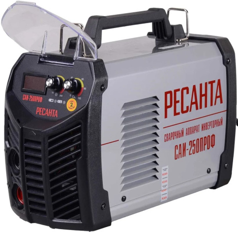 Изображение товара Инверторный сварочный аппарат Ресанта САИ 250ПРОФ для профессиональной сварки