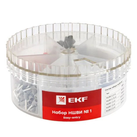 Изображение товара Набор наконечников EKF nabor-nshvi-1