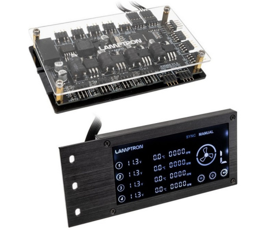 Изображение товара Контроллер Lamptron RW460 PCI RGB Fan Controller управление вентиляторами