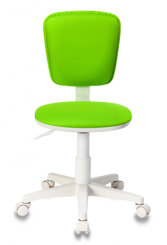 

Кресло Бюрократ CH-W204NX детское, цвет салатовый 15-118 крестовина пластик белый, CH-W204NX