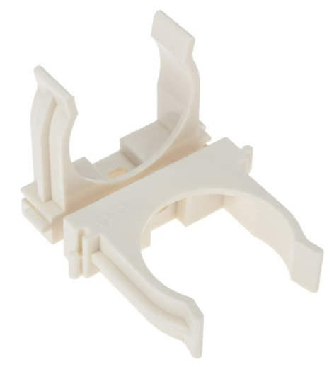 Изображение товара Крепеж-клипса Rexant 28-0440-3 для пластиковых труб диаметр 40 мм