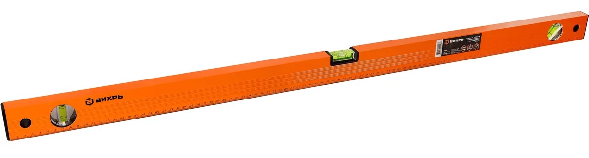 

Уровень Вихрь 73/11/4/4 алюминиевый 1000мм фрезерованный 3 глазка, 73/11/4/4