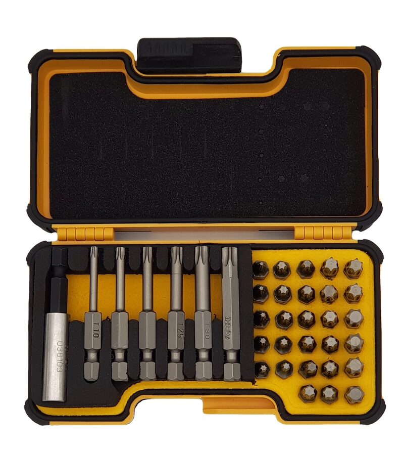 

Набор бит Felo 02073526 TORX 35 шт в кейсе серия Industrial, 02073526