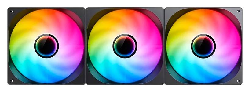 

Вентилятор для корпуса JONSBO ZW-140BR 140mm, 800-1400rpm, 76.71CFM, 32.6dBa (3-pack), ZW-140BR