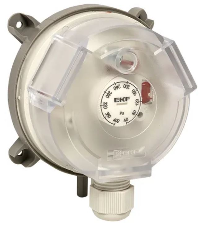 

Реле перепада давления EKF RVG-10-400 (400 Па), RVG-10-400