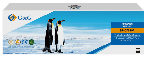 Изображение товара Фотобарабан G&G GG-CF219A для HP LaserJet M102/M104/M130/M132