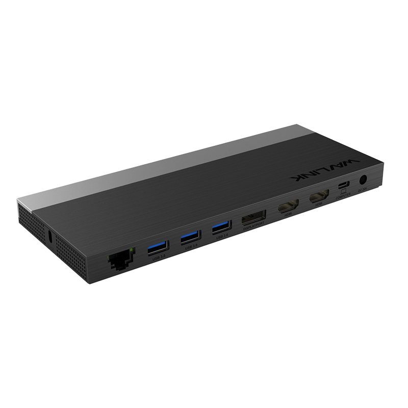 

Док-станция WAVLINK WL-UMD05 PRO USB-C GEN2 4K Universal /100W PowerDelivery Include 20V/6.5A Power Adapter/4*USB3.0/1xUSB C/1xDP 4K 60HZ/2xHDMI 4K 60, WL-UMD05 PRO