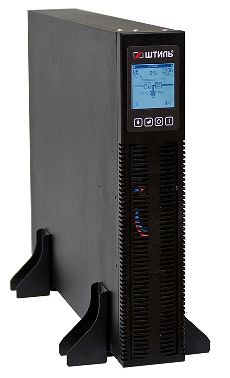 

Источник бесперебойного питания Штиль STR1102SL on-line, 2кВА/1.8кВт, испол. универсальное, IP20, ЖК-дисплей, светодиодные индикаторы, STR1102SL