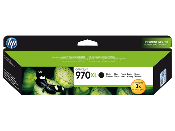 

Картридж HP 970XL CN625AE black для Officejet Pro X451dw/X476dw/X551dw/X576dw 9200 стр, 970XL
