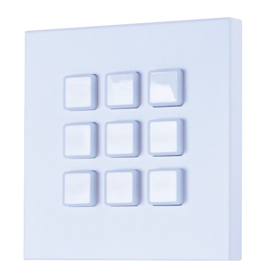 

Панель управления Cypress CDPW-K1S встраиваемая с 9-ю кнопками, CDPW-K1S