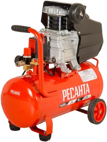 Изображение товара Компрессор Ресанта КП-24/230М для феноменальной подачи воздуха 8 бар