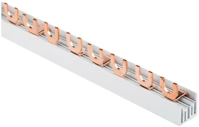 

Шина соединительная EKF fork-03-63 типа FORK для 3-п нагр. 63А 54 мод., fork-03-63